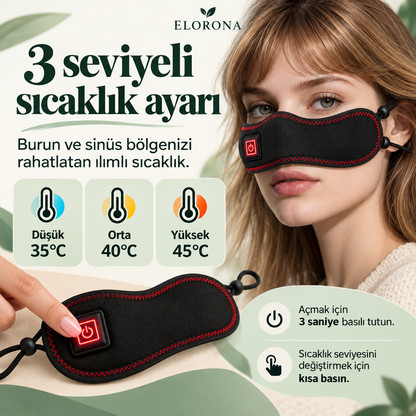 SinuTherm – Isı ve Kırmızı Işık Destekli Burun Bandı