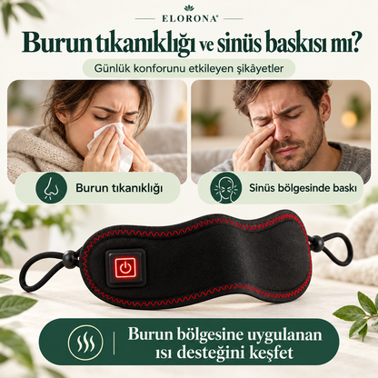 SinuTherm – Isı ve Kırmızı Işık Destekli Burun Bandı