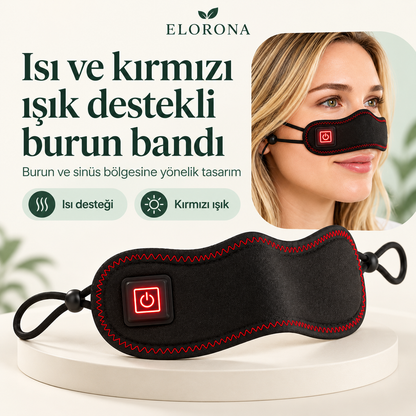 SinuTherm – Isı ve Kırmızı Işık Destekli Burun Bandı